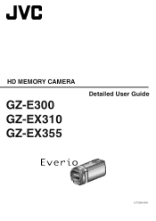JVC GZ-EX355B User Guide