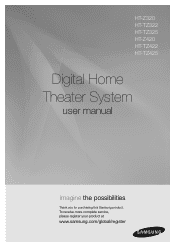 Samsung HT-Z320T User Manual (ENGLISH)