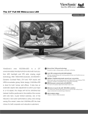 ViewSonic VX2336s-LED VX2336s-LED Datasheet Hi Res (English, US)