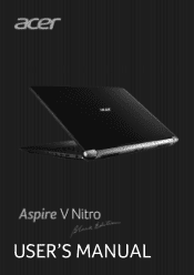 Acer Nitro 17 Intel User Manual W10