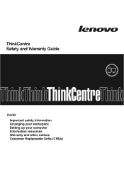 Lenovo ThinkCentre M90p Safety and Warranty Guide (English)
