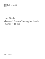 Nokia HD-10 User Guide