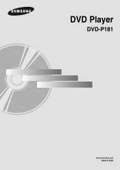 Samsung DVD-P181 User Manual (ENGLISH)