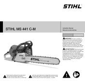 Stihl MS 441 C-M MAGNUM174 Product Instruction Manual