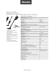 Miele Triflex HX1 Pro Product sheet