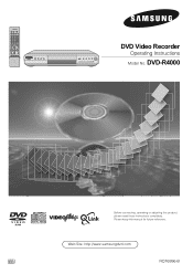 Samsung DVD-R4000 User Manual (user Manual) (ver.1.0) (English)