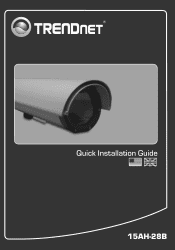 TRENDnet 15AH28B Quick Installation Guide