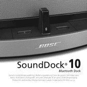 SoundDock 10 Manual