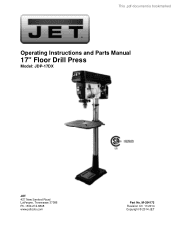 JET Tools 354173 User Manual