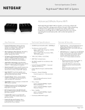 Netgear MK72 Technical Specification Sheet