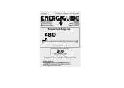 Frigidaire FFTH0822Q1 Energy Guide