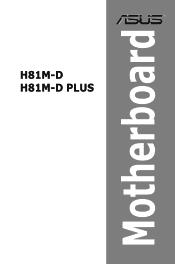 Asus H81M-D H81M-D User's Manual
