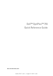 Dell OptiPlex 755 Manual