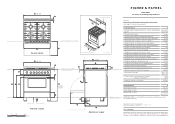 Fisher and Paykel OR30SCG6R1 Data Sheet Dual Fuel Range