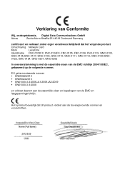 LevelOne GNC-0105T EU Declaration of Conformity