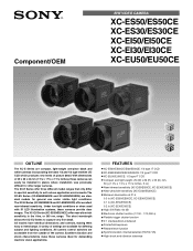 Sony XCEU50 Product Brochure (xc_series)