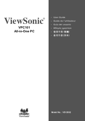 ViewSonic VPC101_BU2AET User Manual