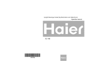 Haier SC-180 User Manual