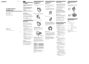 Sony MDR-IF230 Operating Instructions