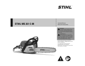 Stihl MS 261 C-M Instruction Manual