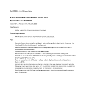 CyberPower RMCARD400 Release Note