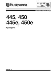 Husqvarna 450 e-series Parts Catalog