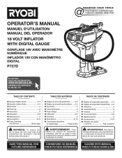 Ryobi P737D Operation Manual