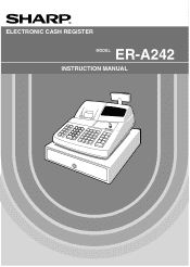 Sharp ER-A242 ER-A242 Operation Manual