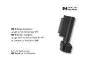 HP Deskjet 340 HP Infrared Adapter for HP DeskJet 340 Printer - (English and other languages) User's Guide