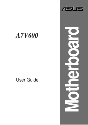 Asus A7V600 A7V600 User Manual