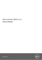 Dell Latitude 7200 2-in-1 Service Manual