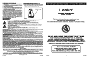 Lasko CC18260 User Manual