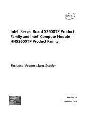 Intel S2600TP Technical Product Specification