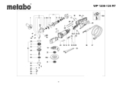 Metabo WP 1200-125 RT Parts Diagram