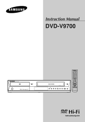 Samsung DVD V9700 User Manual (ENGLISH)
