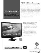 ViewSonic VA2448m-LED VA2448m-LED Datasheet Hi Res (English, US)