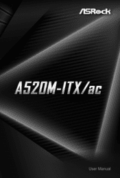 ASRock A520M-ITX/ac User Manual