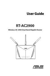 Asus RT-AC2900 users manual in English