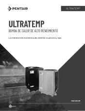 Pentair UltraTemp High Performance Pool Heat Pump UltraTemp High Performance Heat Pump - Spanish