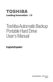 Toshiba HDTB105XK3AA User Guide