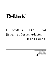 D-Link DFE-570TX User Guide