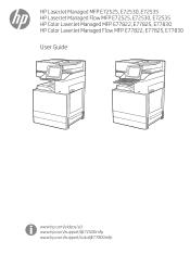 HP LaserJet E70000 User Guide
