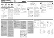 Onkyo SKH-410 User Guide
