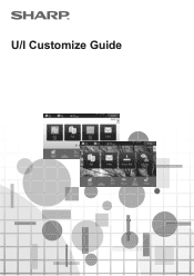 Sharp MX-7580N MX-6580N | MX-7580N - User Manual - UI Customize Guide