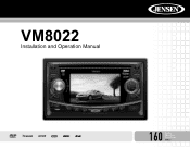 Jensen VM8022 Operation Manual