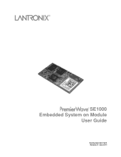 Lantronix PremierWave SE1000 PremierWave SE1000 - User Guide