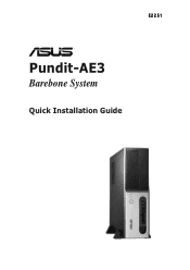 Asus PUNDIT-AE3 Pundit-AE3 Quick Start Guide for English Edition