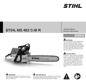 Stihl MS 462 Rescue Instruction Manual