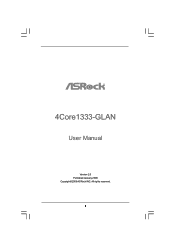 ASRock 4Core1333-GLAN R2.0 User Manual