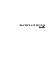 HP Presario SG3000 Upgrading and Servicing Guide
